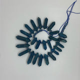 Natural Apatite Semi-Precious Stone Beads 8-12X20-45mm
