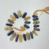 Colorful Fluorite Beads for Jewelry Making DIY