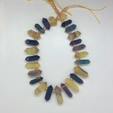 Colorful Fluorite Beads for Jewelry Making DIY