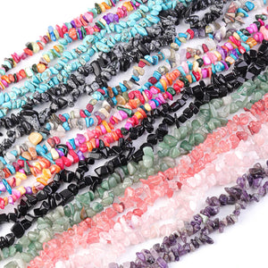 Natural Colorful Shell Opal Stone Chip Beads for Jewelry Making