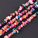 Natural Colorful Shell Opal Stone Chip Beads for Jewelry Making