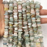 Morganite Freeform Stone Bead Chips 8-12mm for Jewelry Making