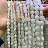 8-12mm Moonstone Faceted Coin Beads for DIY Jewelry Making Bracelet Necklace
