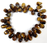 8*12mm Natural Stone Water Drop Spacer Beads for Jewelry Making