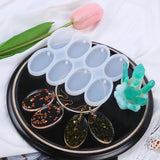 Resin Mold for Earring Charms Silicone Mold Jewelry Making Keychain Casting