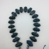 Natural Apatite Stone Beads Double Point GEM PENDANT Healing Crystal