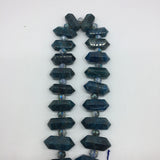 Natural Apatite Stone Beads Double Point GEM PENDANT Healing Crystal