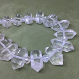 Natural Mineral Crystal Beads for Jewelry Making DIY Bracelet Necklace