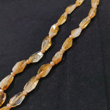 Citrine Faceted Stone Pendant 20-30mm DIY Jewelry Unique