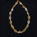 Citrine Faceted Stone Pendant 20-30mm DIY Jewelry Unique