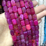 8*13mm Multicolor Agates Square Shape Loose Beads for Jewelry Making