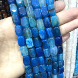 8*13mm Multicolor Agates Square Shape Loose Beads for Jewelry Making
