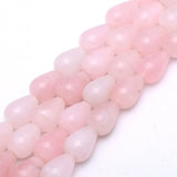 8~14mm Malachite Sandstone Agate Crystal Drop-shaped Loose Beads