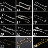 Tibetan Silver Curved Bookmarks Charms Findings DIY Jewelry Making