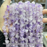 8-15mm Amethyst Cluster Bead Rough Stone for Jewelry Making