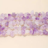 8-15mm Amethyst Cluster Bead Rough Stone for Jewelry Making