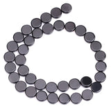 8-16mm Button Coin Agates Beads Natural Stone Beads For Jewelry Making 15 inch