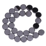 8-16mm Button Coin Agates Beads Natural Stone Beads For Jewelry Making 15 inch