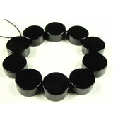 8-16mm Button Coin Agates Beads Natural Stone Beads For Jewelry Making 15 inch