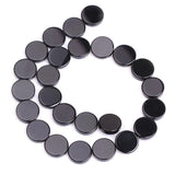 8-16mm Button Coin Agates Beads Natural Stone Beads For Jewelry Making 15 inch