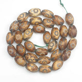 8-18mm Ancient Tibet Dzi Agate Oval Beads DIY Jewelry Making