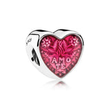 8 & 925 Sterling Silver Engraving Beads for Bracelet Gift