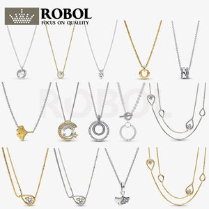 High Quality 100% Sterling Silver Mother's Necklace Women Jewelry