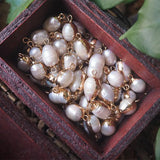 8*20MM 10Pcs Baroque Natural Freshwater Pearl Strand Bead Charms