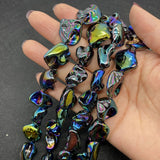 8-25mm Colorful Shell Beads Butterfly Palm Love Loose Beads