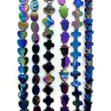 8-25mm Colorful Shell Beads Butterfly Palm Love Loose Beads