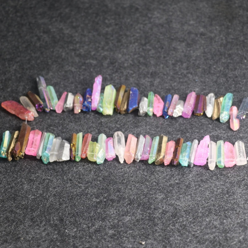 Druzy Crystal Quartz Necklace Pendant Reiki Healing Chakra Jewelry