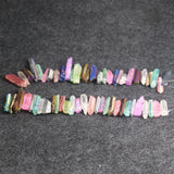Druzy Crystal Quartz Necklace Pendant Reiki Healing Chakra Jewelry