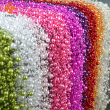 8+3mm Pearl Bead Chain 30m Pearl String Rolled Bead Chain DIY Needlework Jewelry