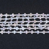 8.5x13x3.5mm Cross Pearl Freshwater Pearl Strand