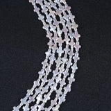 8.5x13x3.5mm Cross Pearl Freshwater Pearl Strand
