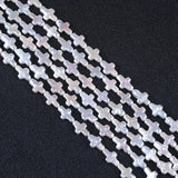 8.5x13x3.5mm Cross Pearl Freshwater Pearl Strand