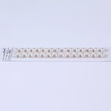 8.5-9mm Round Freshwater Pearl Half Hole DIY Accessories
