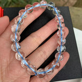 8.5MM Azeztulite Crystal Bracelet High Frequency Gemstone Jewelry