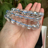 8.5MM Azeztulite Crystal Bracelet High Frequency Gemstone Jewelry