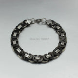 Men's Link Chain Bracelet Stainless Steel