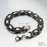 Men's Link Chain Bracelet Stainless Steel