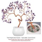 Natural Crystal Money Tree Feng Shui Home Decor