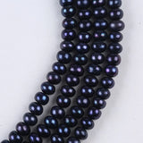 Freshwater Flat Pearl Strand 8-9mm for Jewellery Making