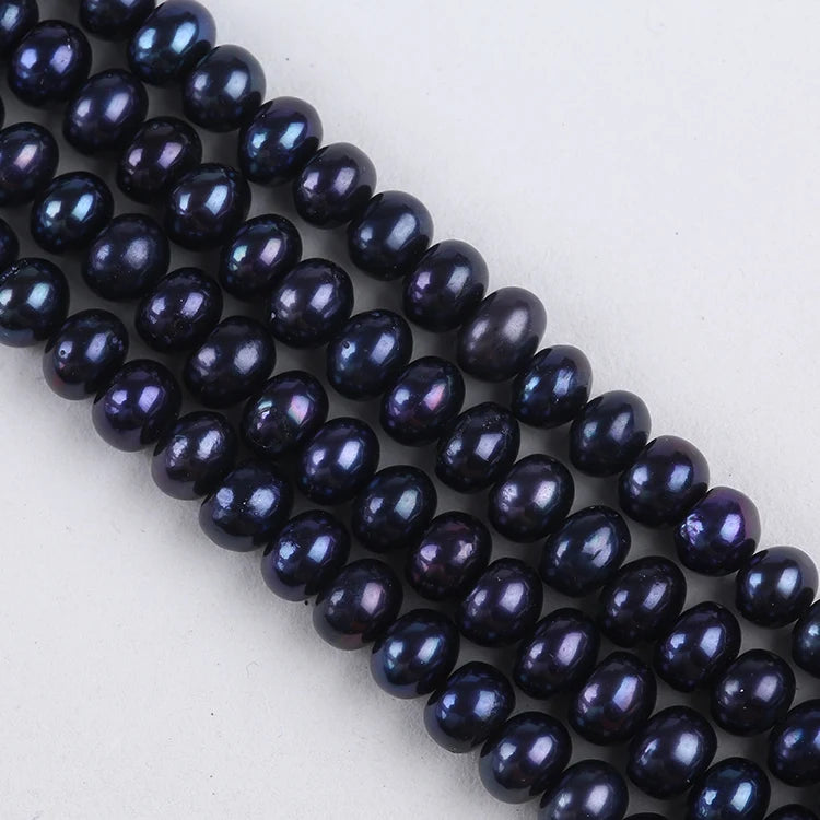 Freshwater Flat Pearl Strand 8-9mm for Jewellery Making