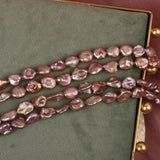 8-9MM 38Pcs/Strand Purple Freshwater Pearl Beads Diy Jewelry Making