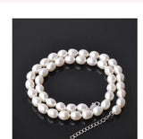 8-9MM Alloy Freshwater Pearl Necklace