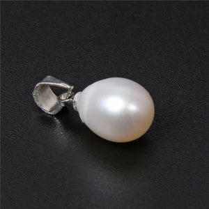 10PCS Water Drop Pearls Pendants for DIY Jewelry Making