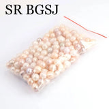 8-9mm 50pcs AA Mixed Colors No Hole Natural Freshwater Pearl Loose Beads