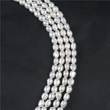 8-9mm Baroque Shape Natural Freshwater Pearl String