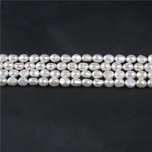 8-9mm Baroque Shape Natural Freshwater Pearl String
